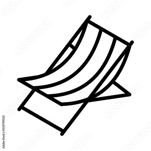 Beach Chair Icon