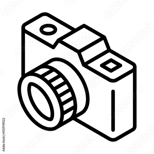 Isometric Camera Icon