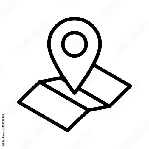 Map Location Pin Icon