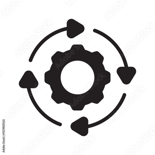 Processing Vector Icon which can easily modify or edit