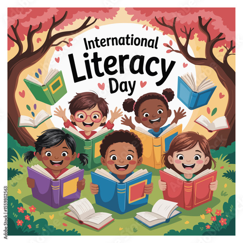 International Literacy Day Observation Poster