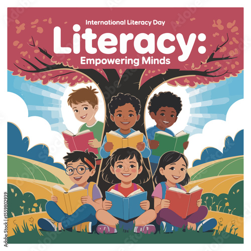 International Literacy Day Observation Poster