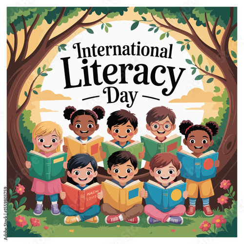 International Literacy Day Observation Poster
