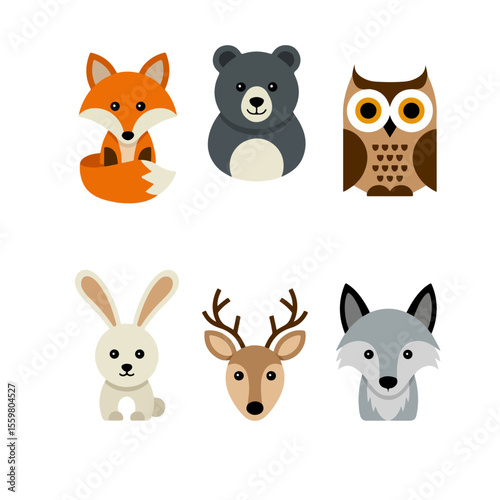set of animals