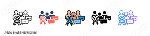 Customer Royalty multiple icon