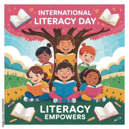 International Literacy Day Observation Poster