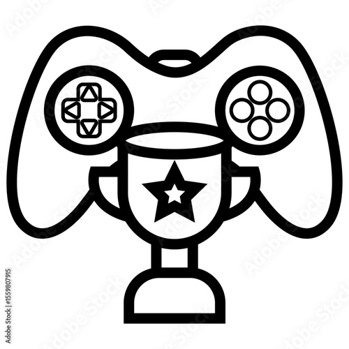 E Sport Line Icon