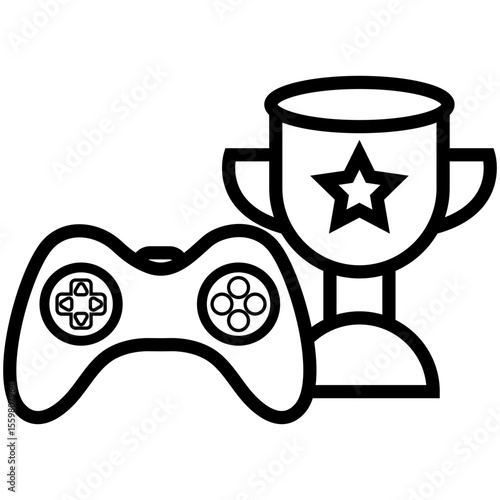 E Sport Line Icon