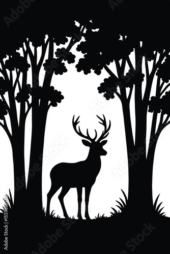 deer in the forest
