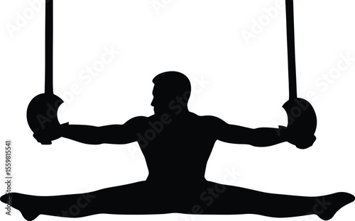 silhouette of a man