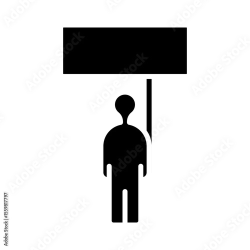 Public Demonstration icon Design