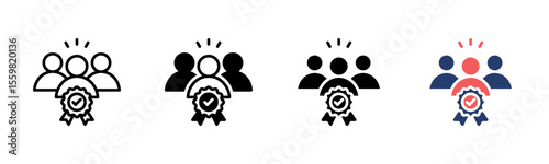 Candidate icon sheet multiple style collection