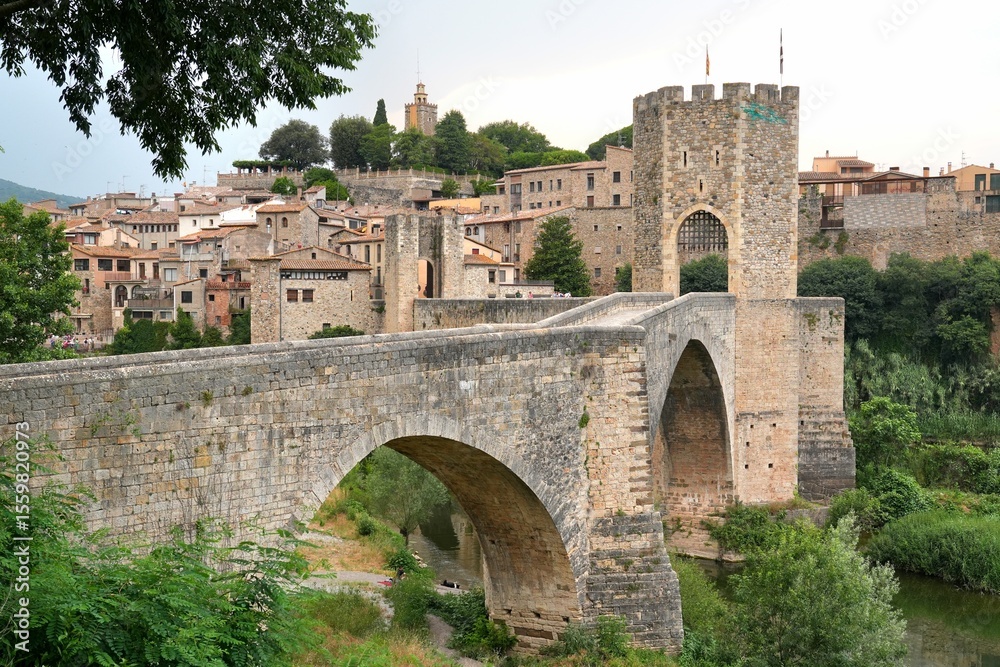 old bridge in spain old bridge in spain
