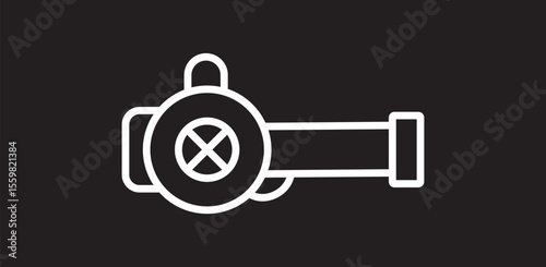 Leaf blower icon Graphic vector set for ui design, f blower icons vectors set in stroke line style