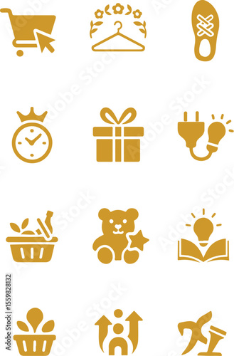 "Living Icons – A Silhouette Set of Lifestyle, Learning, and Everyday Wonder"