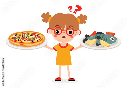Eating Healthy or Unhealthy Food
