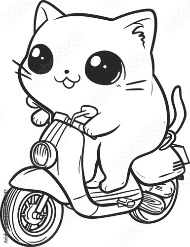 고양이 색칠놀이