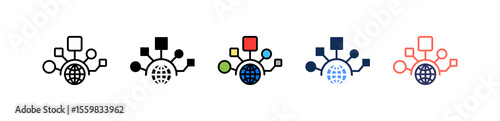 Network multiple icon