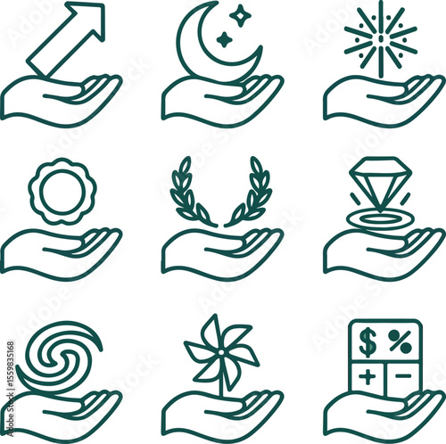 Photos "Hands of Wonder – A Minimal Icon Set of Vision, Value, and Virtuosity"