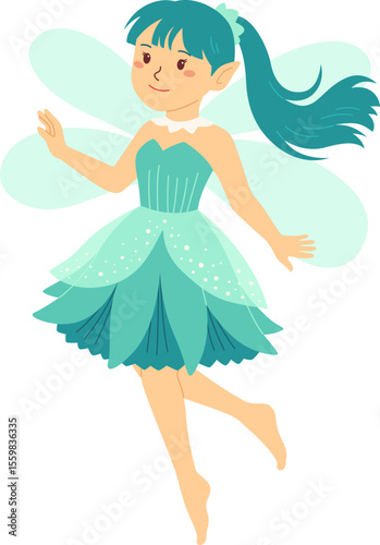 Fairy Girl Flying

