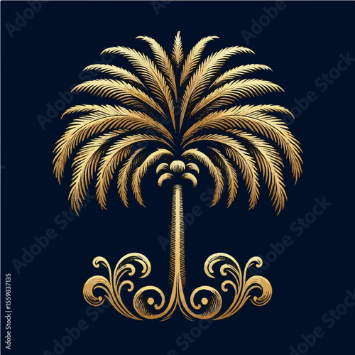 palm tree silhouette