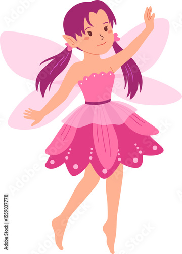 Pink Fairy Girl

