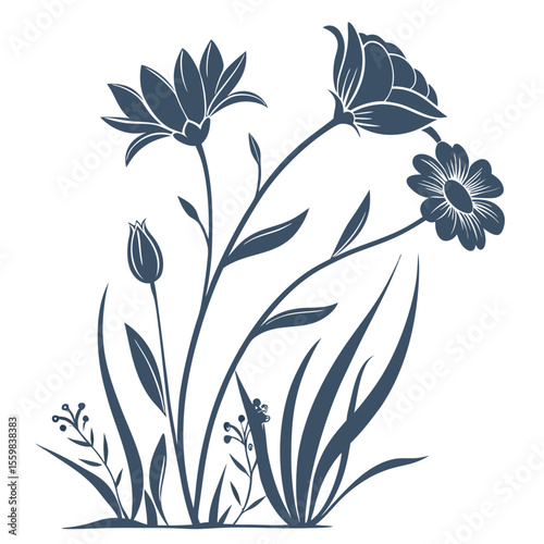 Abstract floral background free online download.