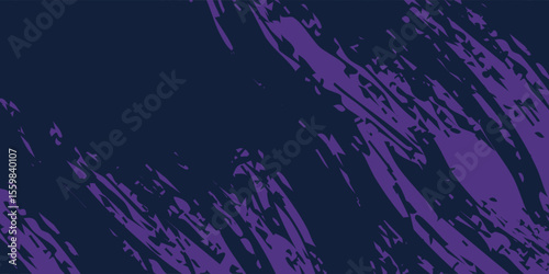 Abstract Grunge blue and black Scratch Texture In Dark Color background. vector illustration eps10