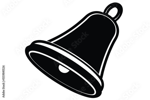 school bell smooth vector icon