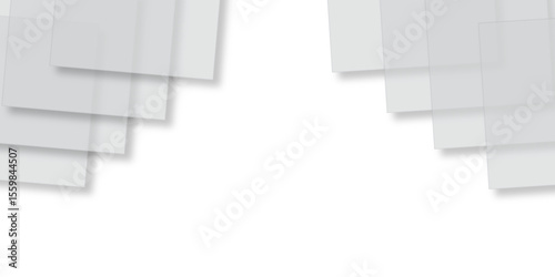 Blank white paper texture for a clean and simple design template