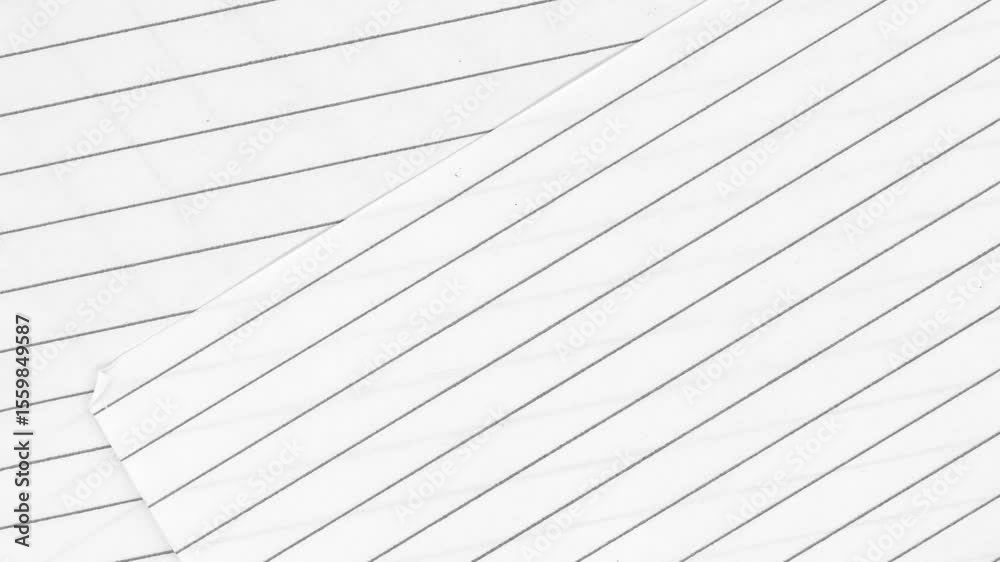 white paper background