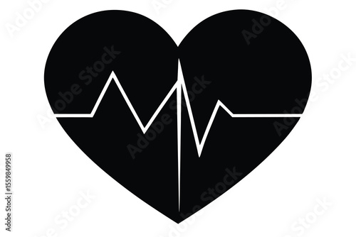  Symbol Love heart beat