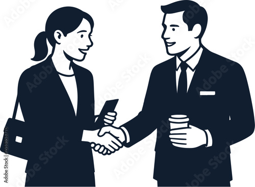 Coffee & Connection – Business Rapport in Motion