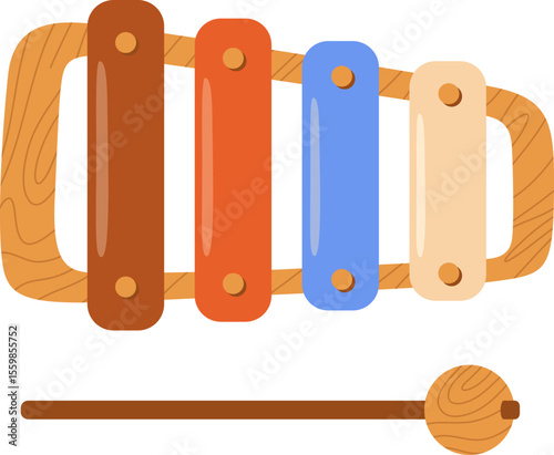Wooden Xylophone Toy

