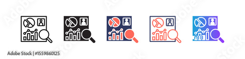 Quantitative multiple icon