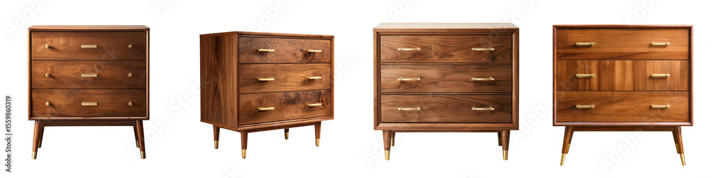 Mid-Century Modern Wooden Dressers and Chests of Drawers Mid-Century Modern Wooden Dressers and Chests of Drawers