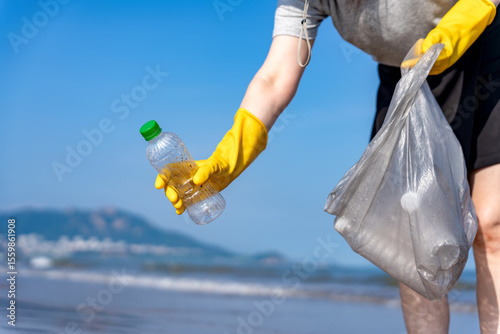 Принти на полотні Coastal Cleanup Effort Environmental Conservation