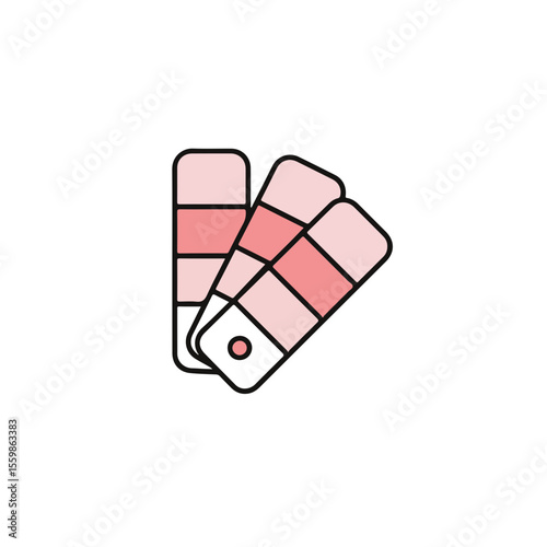 Color palette samples, perfect for designers.