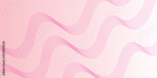 Captivating mesh blur background features a graceful, flowing wave pattern in a beautiful pink gradient