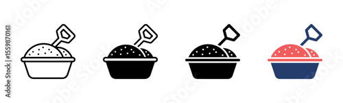 Sandbox icon sheet multiple style collection