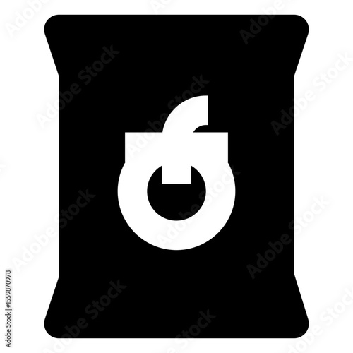 agriculture solid icon set