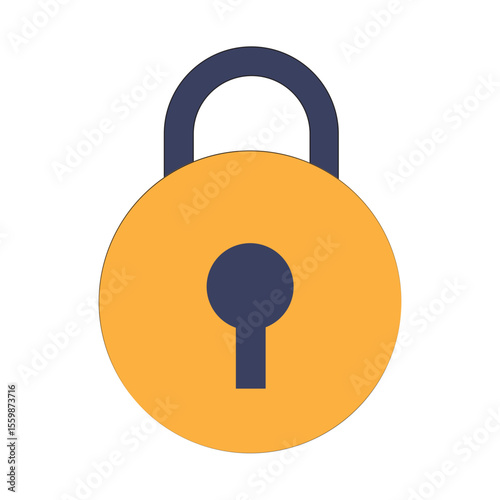 lock and key icon vector illustration