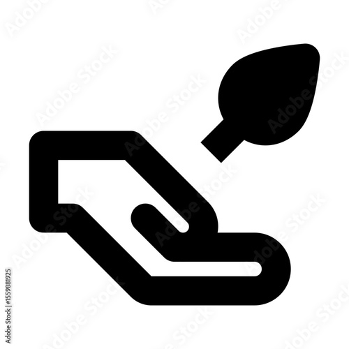 nature and ecology solid icon