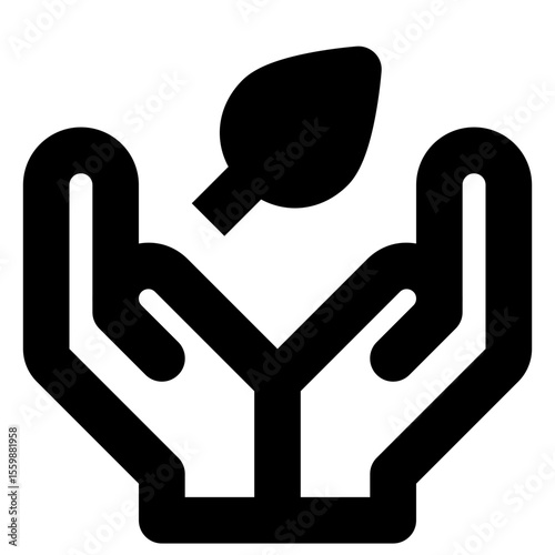 nature and ecology solid icon