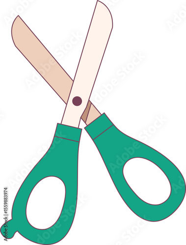 Scissor illustration, perfect for design graphic needs
