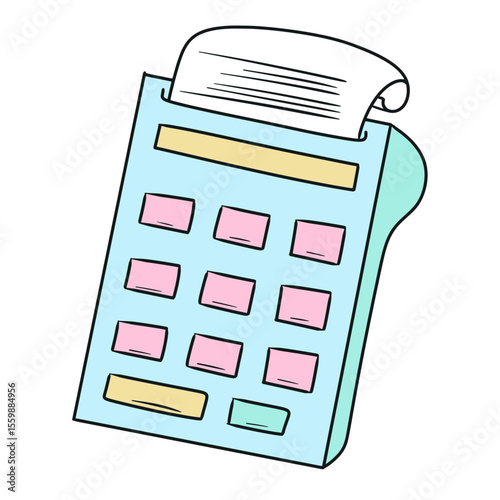 calculator business icon design