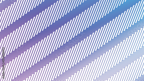 Purple and blue stripes zigzag line pattern background for modern abstract design and visual texture