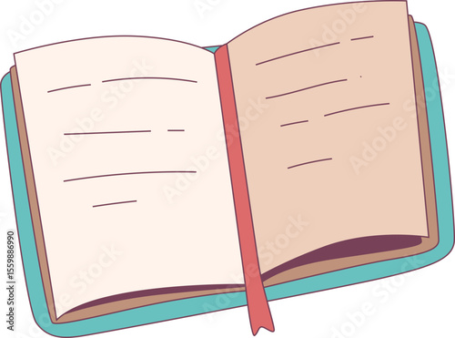 Book illustration, perfect for design graphic needs