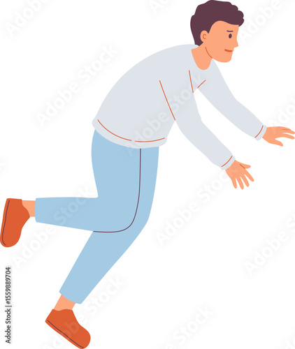Person Falling Down