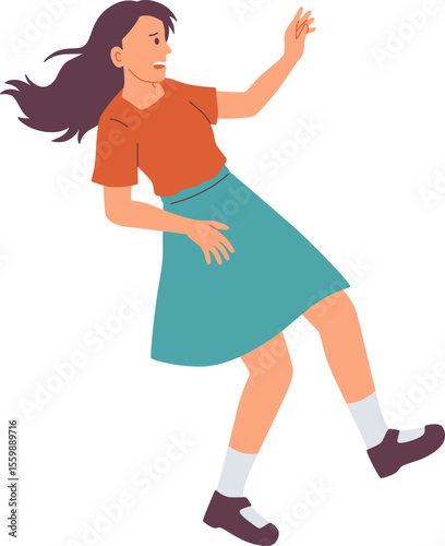 Person Falling Down